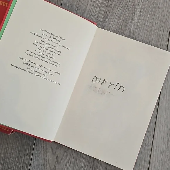 Vintage 60s Winnie The Pooh & The House At Pooh‎ Corner Hardcover Books - Picture 14 of 16